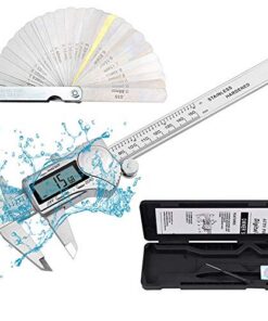 Neoteck Pied à Coulisse Numérique 6 inch/150 mm IP54 Acier Inoxydable Précision 0.001"/0.02mm