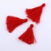 WANM Mini Fil De Coton Gland Bijoux Accessoires Pour Bricolage Et Couture 100 Pièces 3 Cm Frange Pendentif Bracelet Arti