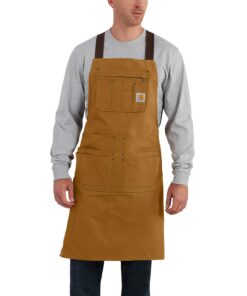 Carhartt Duck Apron Tablier Mixte + Taille + Tailleurs d'atelier + Jardinage et bricolage + Confort et durabilité + Tail