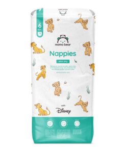 Mama Bear Disney Couches Bébé Ultra Absorbantes Taille 6 (15+ kg) pour Bébé 70 Unités Lot de 1 (Blanc, Certification FSC
