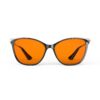 Bloomoak lunettes anti-lumière bleue orange 99,9% – Réduit la fatigue oculaire numérique pour jeu sur ordinateur – Somme