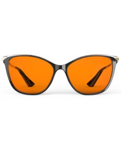 Bloomoak lunettes anti-lumière bleue orange 99,9% – Réduit la fatigue oculaire numérique pour jeu sur ordinateur – Somme