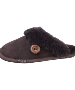Chaussures Cotswold Femmes Lechlade Peau d'agneau Doublée Chocolat 37