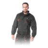 Foreco Chemise de Protection en Acier Bleu/Noir/orange Taille XL