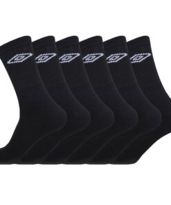 Umbro Chaussettes Homme Sport Résistantes - Lot de 6 - Confortables pour Tennis - Homme - Taille S-XL