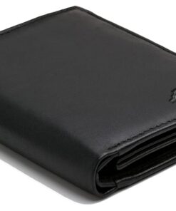 Fa.Volmer Porte-monnaie pour homme en cuir d'agneau véritable | 10 compartiments pour cartes | Pour hommes élégants