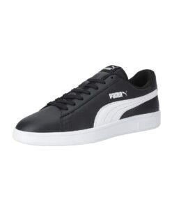 PUMA Smash V2 Adulte Mixte Baskets Basses En Cuir Fonctionnel Pour Le Travail