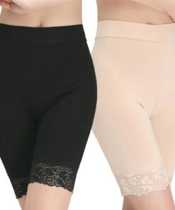 UPSTONE Femmes Leggings Short Femmes Panty Coton Doux Stretch Dentelle Sous Jupe Pantalon De Sécurité Femmes Leggings Sh