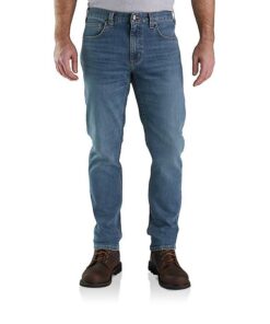 Titre SEO optimisé : Carhartt Jeans Mixte Taille 32x32 Couleur Bleu Foncé Polyester Mixte Amortissante et Étanche