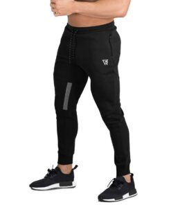 BROKIG Pantalon Sport Homme Populaire pour Fitness et Gymavec Poches Zippées et DécontractéVertex Pantalons Survetement
