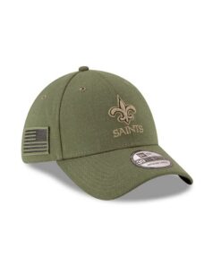 New Era NFL NEW ORLEANS SAINTS Salute to Service 2018 Sideline 39THIRTY Stretch Fit Game Cap - Homme - Football - Hiver