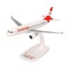 Herpa Maquette Avion Airbus A320 Austrian Airline - Collectionneur, Modèle Snap-fit Échelle 1/200, Supports Inclu
