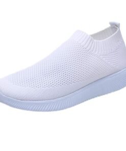 Chaussures Femmes Outdoor Mesh Casual Slip on Confortables Fonctionnelles Pour Sport