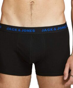 JACK & JONES Boxers Homme 7-Pieces Essentiel Béret Bérets Logo Imprimé Taille L