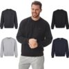 Iron Mountain IMSWT205 vêtements de travail sweat-shirt ras du cou anti-boulochage en polaire douce pour homme professio