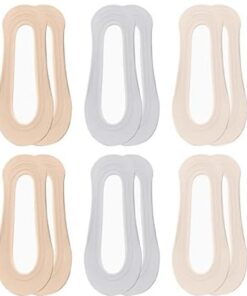 Chaussettes Femme KTY01 en Coton Confortable et Respirantes, Lot de 10 Paires Anti-Transpiration