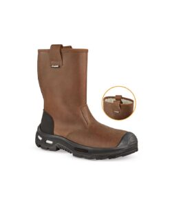 Bottes de sécurité JALLATTE BTP fourrées ISO en cuir hydrofuge - JYJY224 pour le travail en intérieur Bottes de sécurit