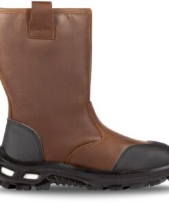 Bottes de sécurité JALLATTE BTP fourrées Iso en cuir hydrofuge Embout Prem-Alu Hommes Travaux Jarretières JYJY224SRC