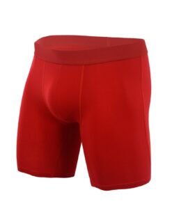 QUINTRA Boxer Homme Antifuiture Élastique Couleur Unie Taille Moyenne Sous-vêtements