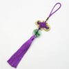 WANM Or Pendentif Gland Bijoux Artisanat Décoration Pièces Vêtement Flocon Noeud