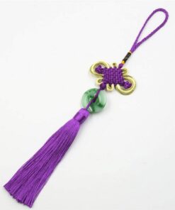 WANM Or Pendentif Gland Bijoux Artisanat Décoration Pièces Vêtement Flocon Noeud