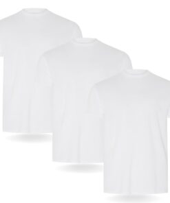 FM London Lot de 5 T-Shirts de qualité supérieure pour Hommes - Design légèrement ajusté - OEKO-TEX STANDARD 100 - Mode
