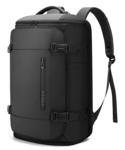 BG FUTURE AESTHETICS Sac à Dos de Voyage 40 L pour Le Week-End, étanche et homologué pour les Vols, Sac à Dos Résistant