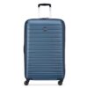 Valise Rigide Grande Taille - 105 litres - Pour Voyage de Longue Distance - 75x50x30 cm - Bleu