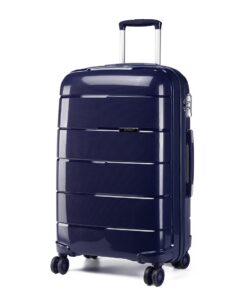 Kono Valise Rigide Polypropylène Léger 4 Roulettesavec Serrure TSA Compatible Adultes Voyage Business