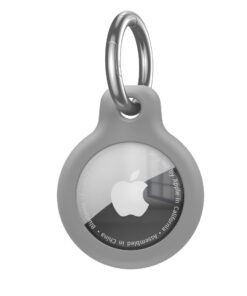 Étui de protection Wanme pour Airtag Apple - Protection anti-rayures, coque étanche en acier inoxydable, étui avec couve