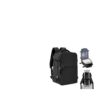 HPLQQ Sac à Dos Cabine Ryanair Imperméable Grande Capacité,Noir