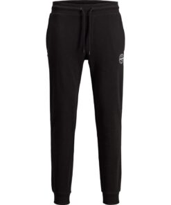 JACK & JONES Pantalon de survêtement Regular Fit pour Homme -Ultra Comfortable et Style -Taille Classique -Velon Rouge 2