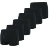 YUSHOW Lot de 6 Boxer Homme Coton Respirant Confortable