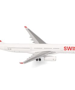 Modèle réduit Swiss International Air Lines Airbus A330-300 Herpa, collection mettal 1:500, avion miniature