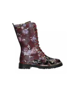 Bottes LAURA VITA INCASO 18 Rouge Pour Femme Élégantes et Confortables en Matériel Qualité