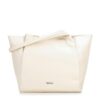 WITTCHEN Grand sac cabas élégant pour femme en cuir écologique | Sac A4 | Fermeture à glissière