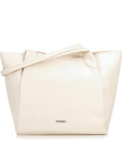 WITTCHEN Grand sac cabas élégant pour femme en cuir écologique | Sac A4 | Fermeture à glissière