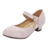 Chaussures à talons hauts en cuir pour femme - chaussures de soirée - idéales pour les femmes élégantes - taille 36-42