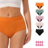 Culottes menstruelles ultra absorbantes Lot pour flux abondants - Tous les jours - 10 tampons