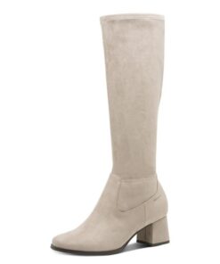 TamarisComfort bottes à talon bloc carré pour femme idéales pour le travailечно ">×