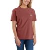 Carhartt T-Shirt Femme Casual Comfortable Workwear Large Size