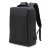 Waytex 71070 Sac à Dos Confort Noir 15 Pouces Laptop et Tablette Document Imperméable USB et Audio Jack
