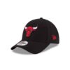 New Era NBA Casquette Réglable pour Enfants Fermeture Velcro Logo Équipe Basketball Enfants Chapeau Sport Réglable NBA K