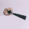 WANM Bijoux Décoratifs Noeuds Paix Jade Clé Sac Garniture Artisanat 3 Pièces Faisant des Accessoires Bricolage