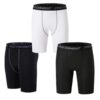 Short de Sport ZMNKH Lot de 3 léger pour Homme avec Collants de Compression et Fonctions de Refroidissement Élevé