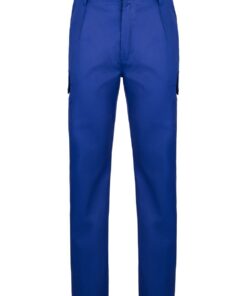 VELILLA Pantalon multipoches taille 42 couleur bleu pour homme(citywear, polyvalent, confort)