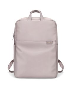 GOLF SUPAGS Sac à dos antivol femme résistant à l'eau 15.6 Inch Gris rosé Business Casual