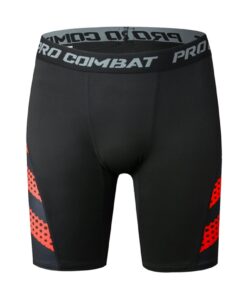 HULG Lot De 3 Shorts De Compression Cool Dry Pour Hommes Idéal Pour La Course, L'entraînement, La Gym