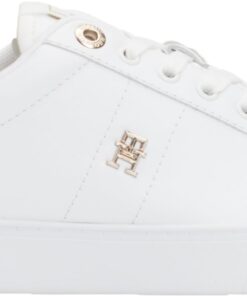 Tommy Hilfiger Baskets Femme En Cuir Élégantes et confortables pour le bureau et leweek-end Available en Taille USA 7-11