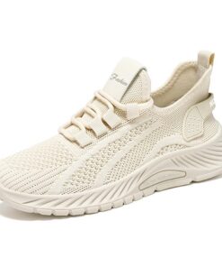 Chaussures de running WDRHC pour femme Respirant Mesh Outdoor Fitness Trail Jogging Walking Tennis Athlétisme